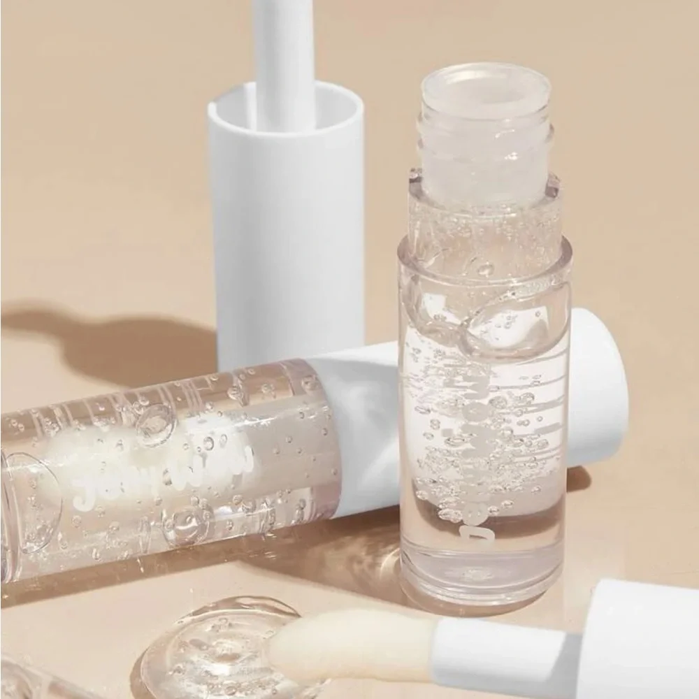 SHEGLAM Jelly Wow Hydrating Lip Oil-Loco Coco  Moisturizing Clear Gloss Plumping